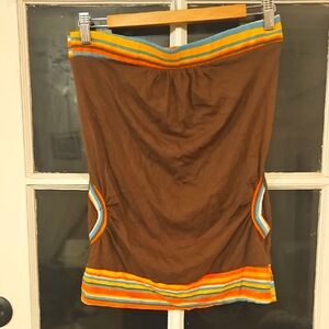 Retro Style Strapless Top